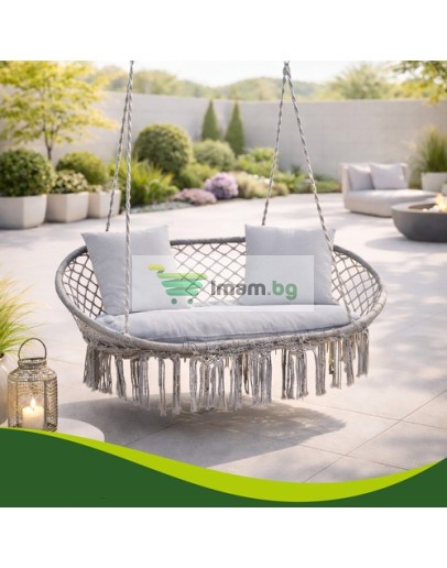 Възглавници за градинска люлка, пейка за 2 души